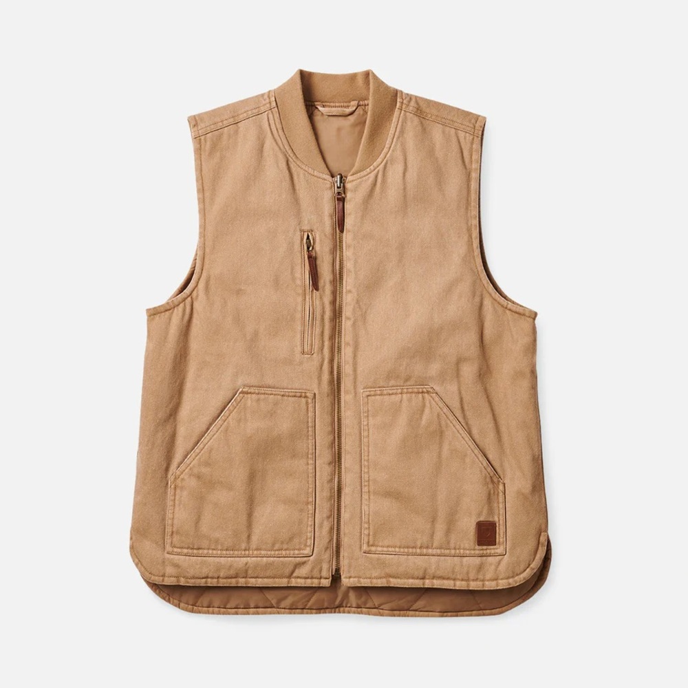 BRIXTON Abraham Reversible Vest - Small